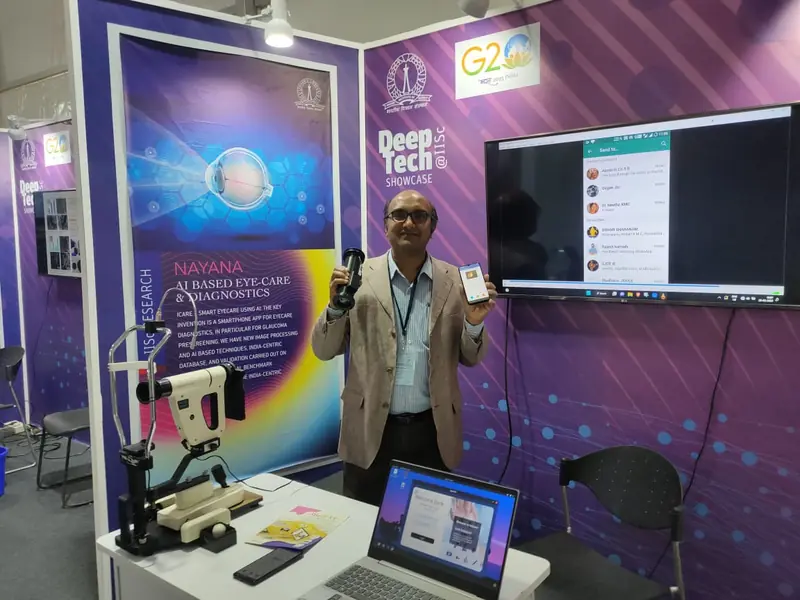 'Nayana': AI based eye care and diagnostics.