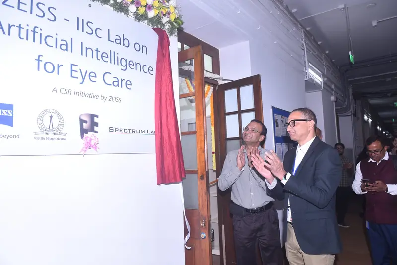 Inauguration of the Zeiss - IISc. Lab on AI for Eye Care.
